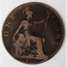 GREAT BRITAIN UK 1898 . ONE 1 PENNY